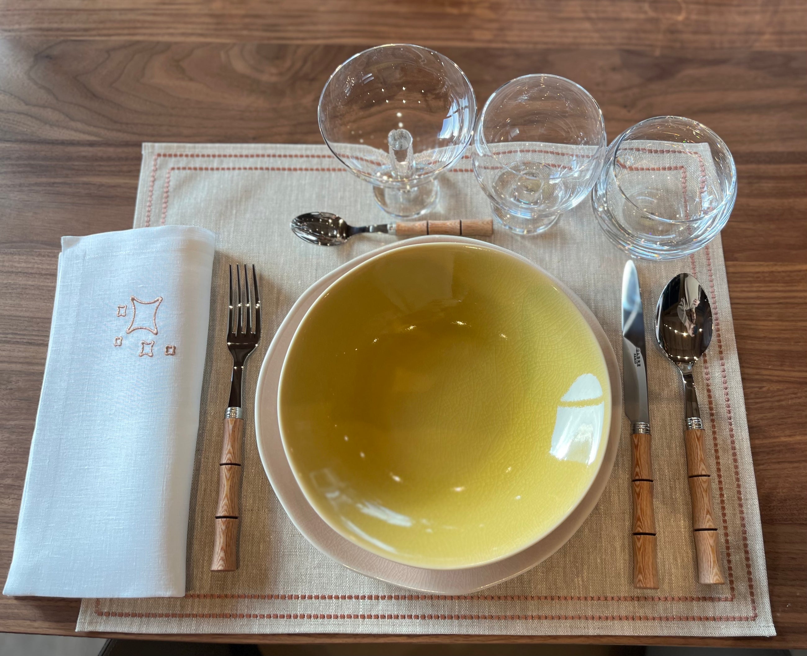 COUPE À CHAMPAGNE TULIPE - LOT DE 4