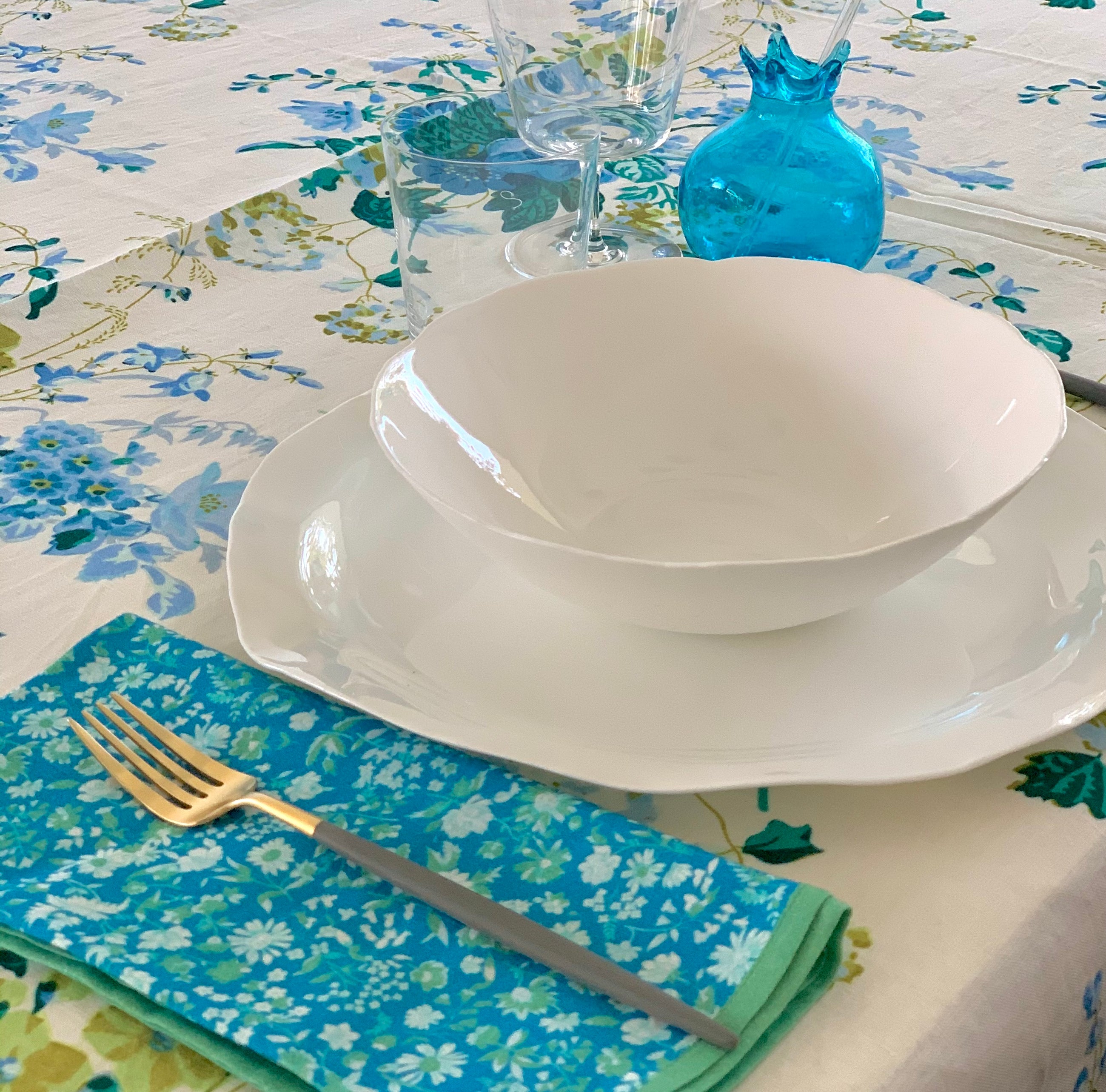 NAPKIN VENTURA BLUE - SET OF 12