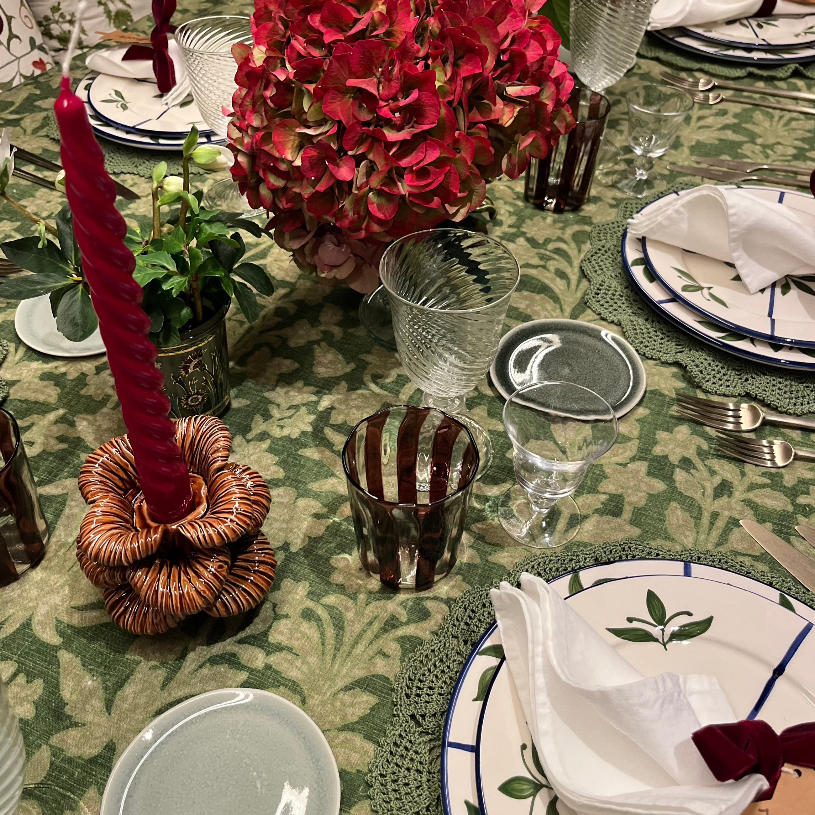 MINI BOUGEOIR FOLIES BERGERES - COGNAC