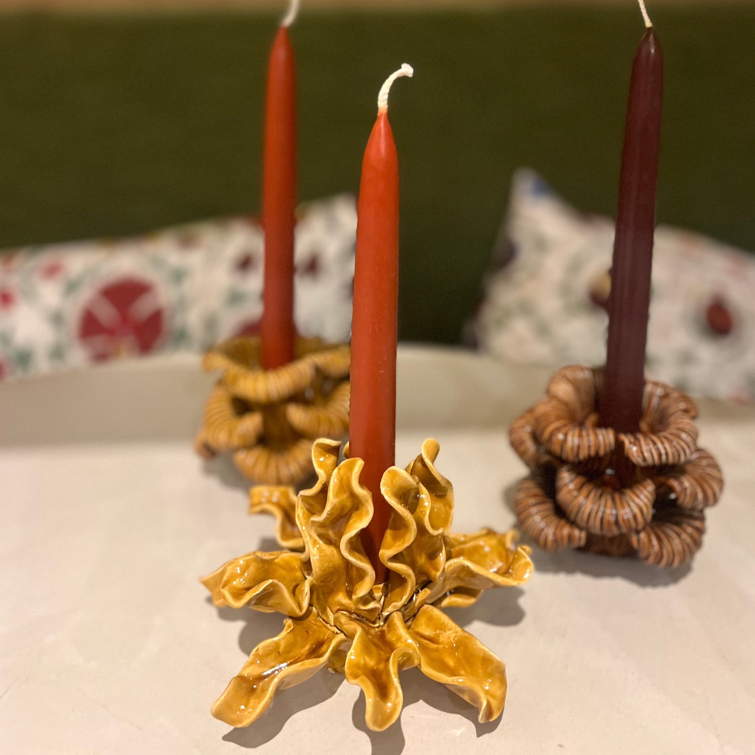 BOUGEOIR ALGUES - MIEL