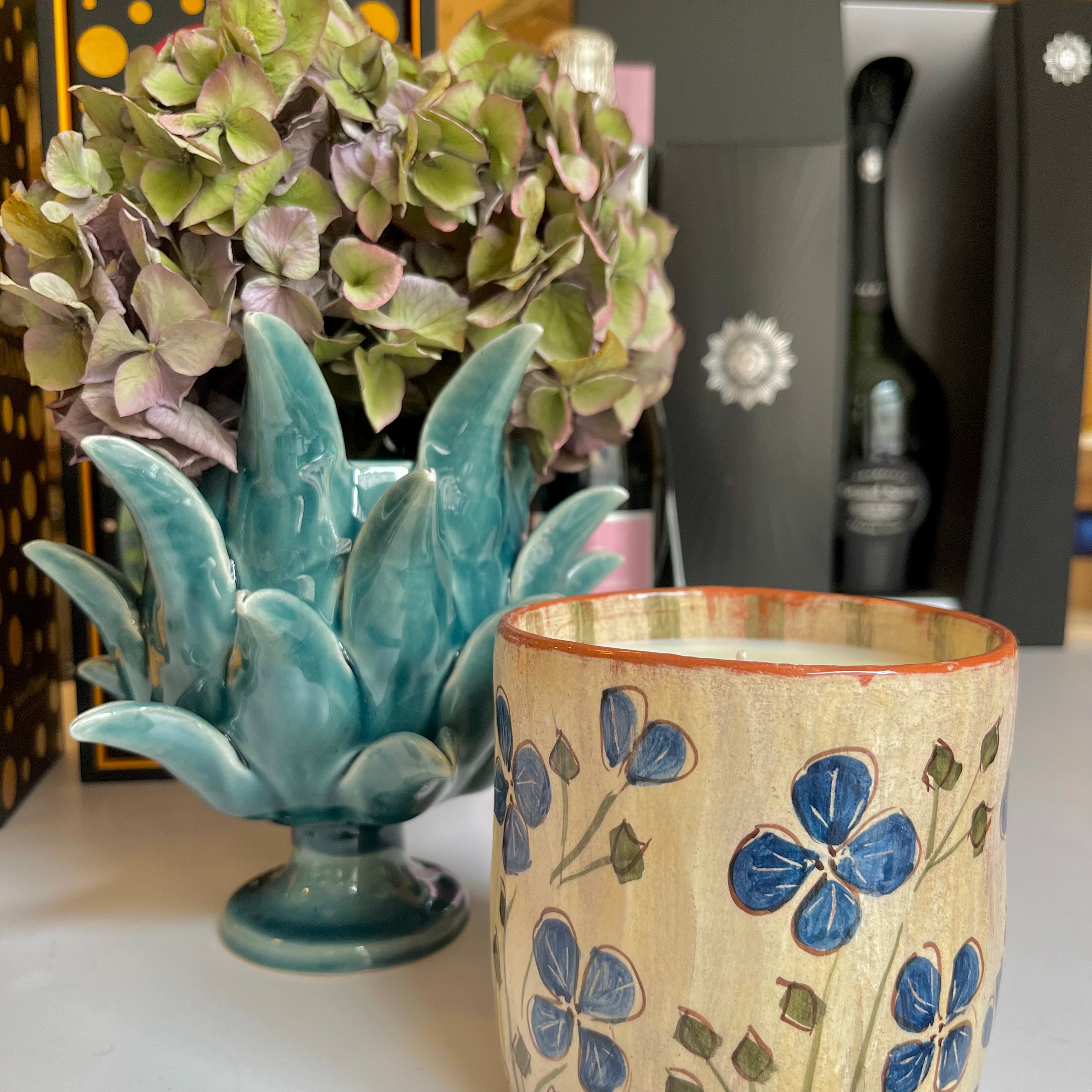 BOITE S ARTICHAUT VERT ÉMERAUDE