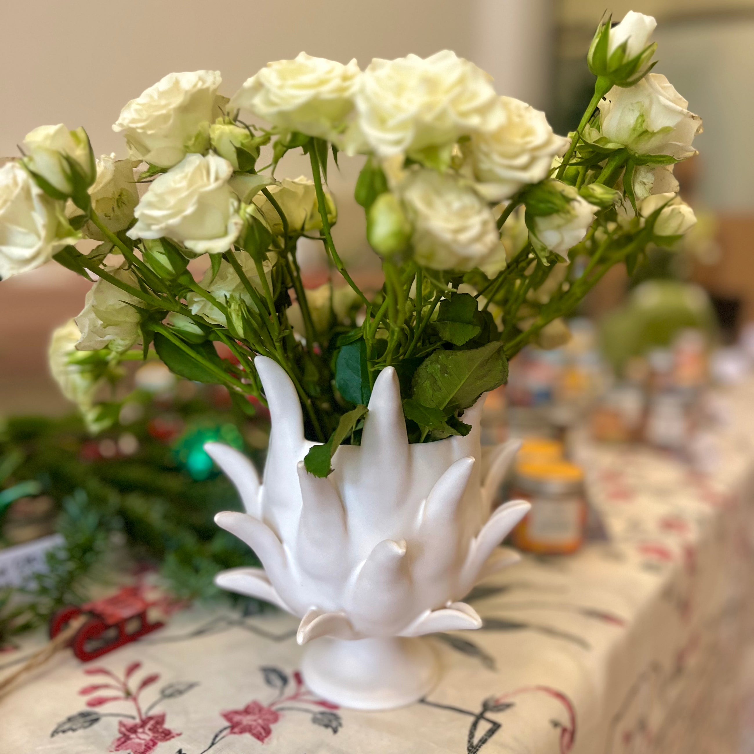 FLAME CUTTER WHITE MAT - SET OF 2