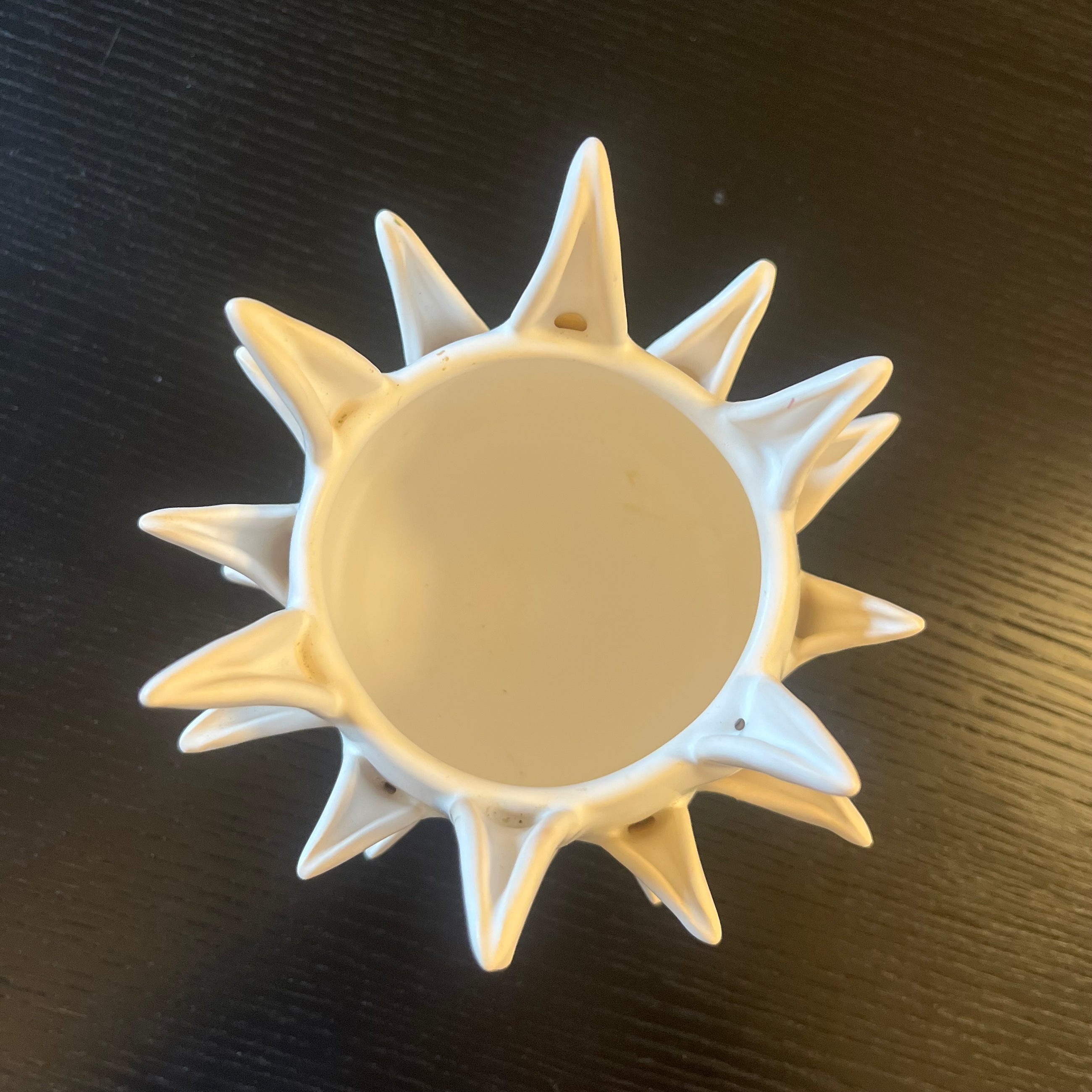 FLAME CUTTER WHITE MAT - SET OF 2