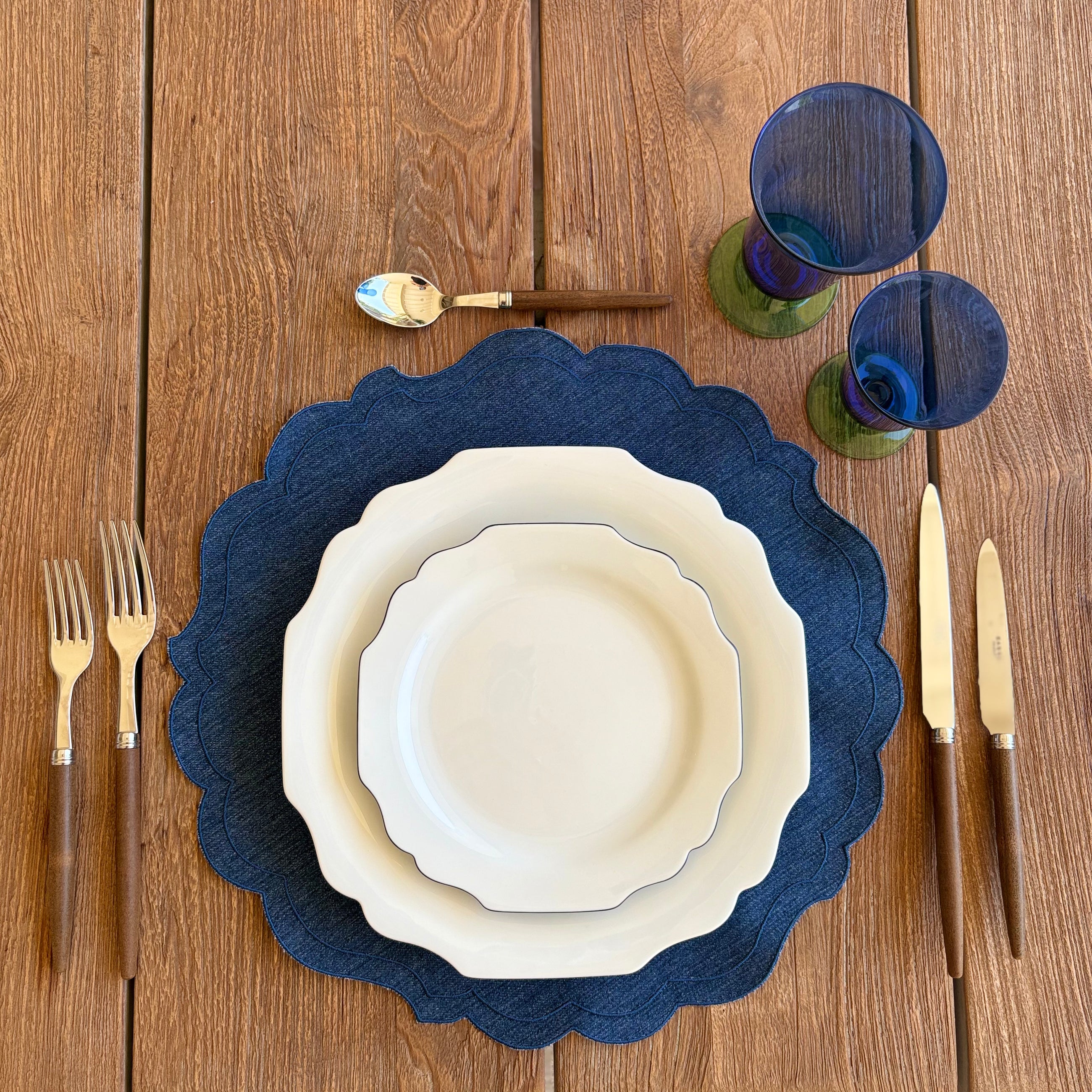 PLACEMAT VICTORIA JEAN BLUE - SET OF 4