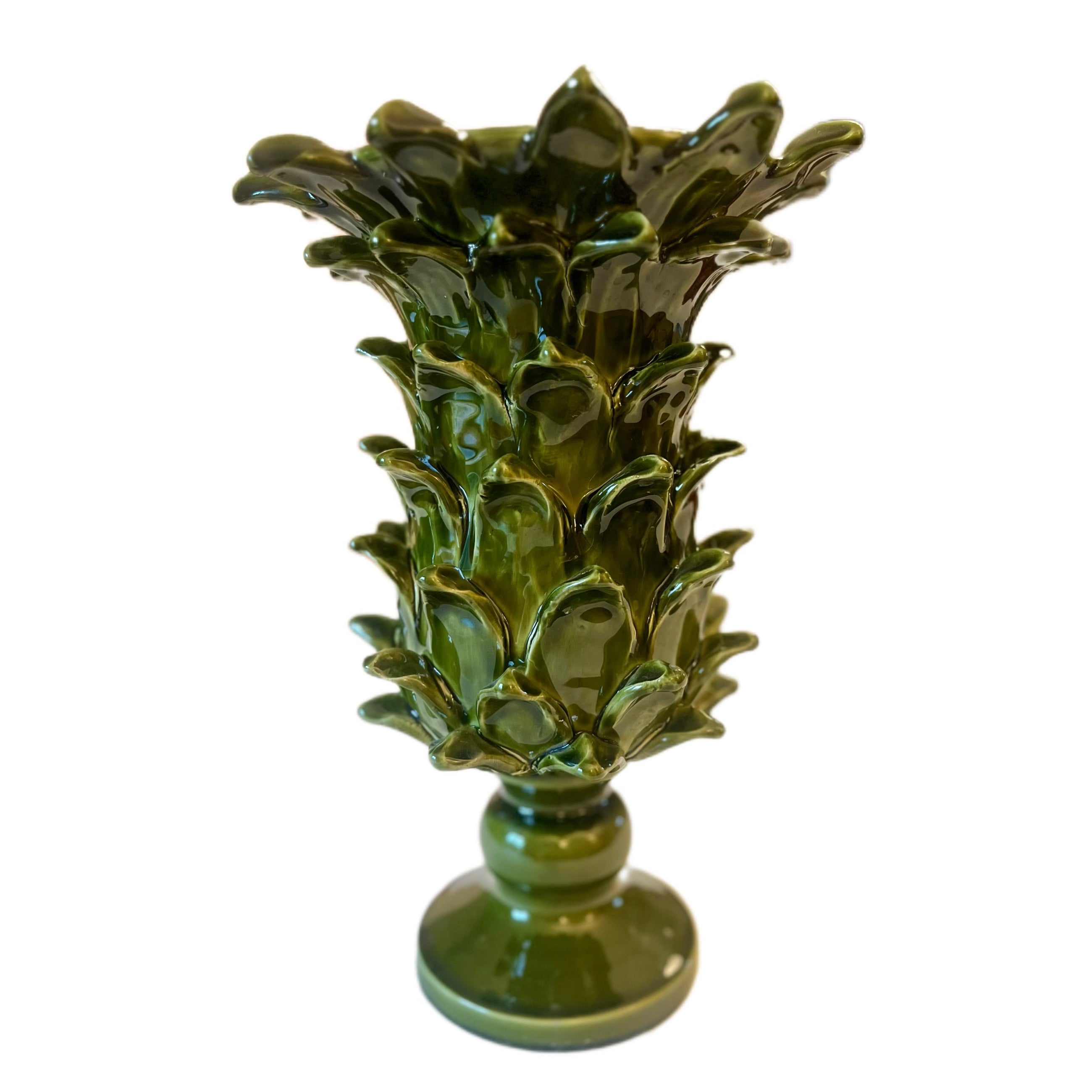VASE ARTICHOKE KAKI