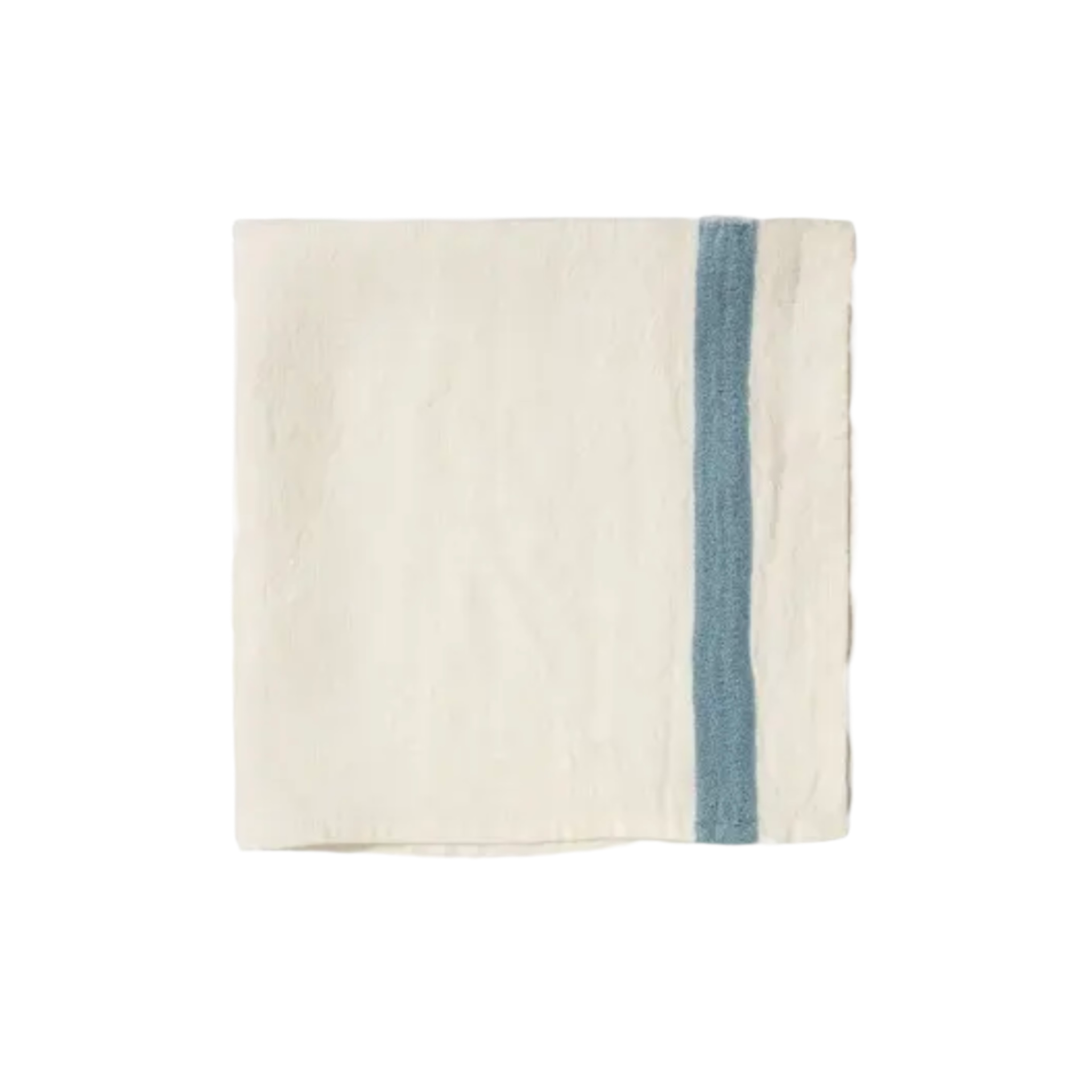 SERVIETTE DE SERVIETTE MAJORQUE BLEU GLACE - LOT DE 4