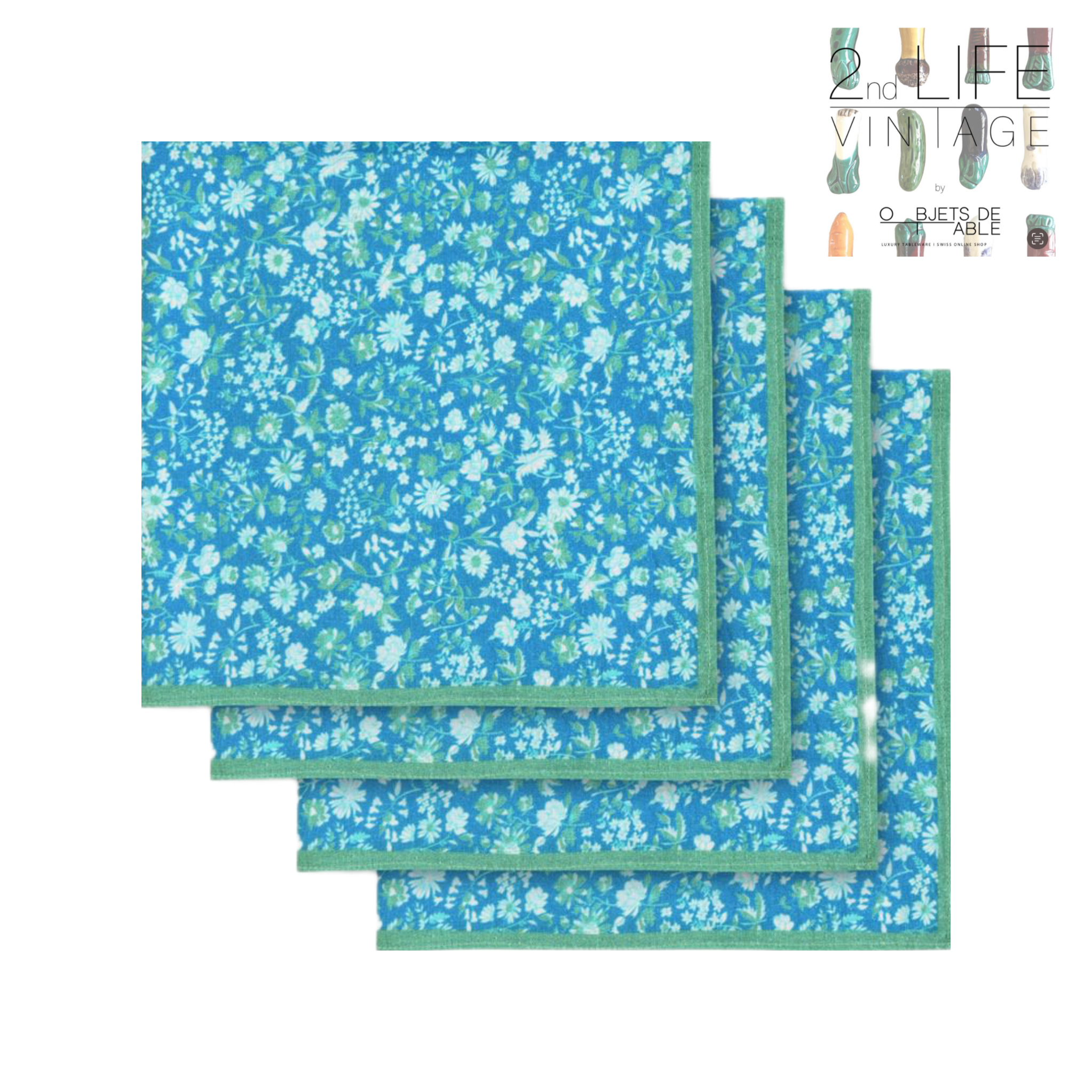 NAPKIN VENTURA BLUE - SET OF 12