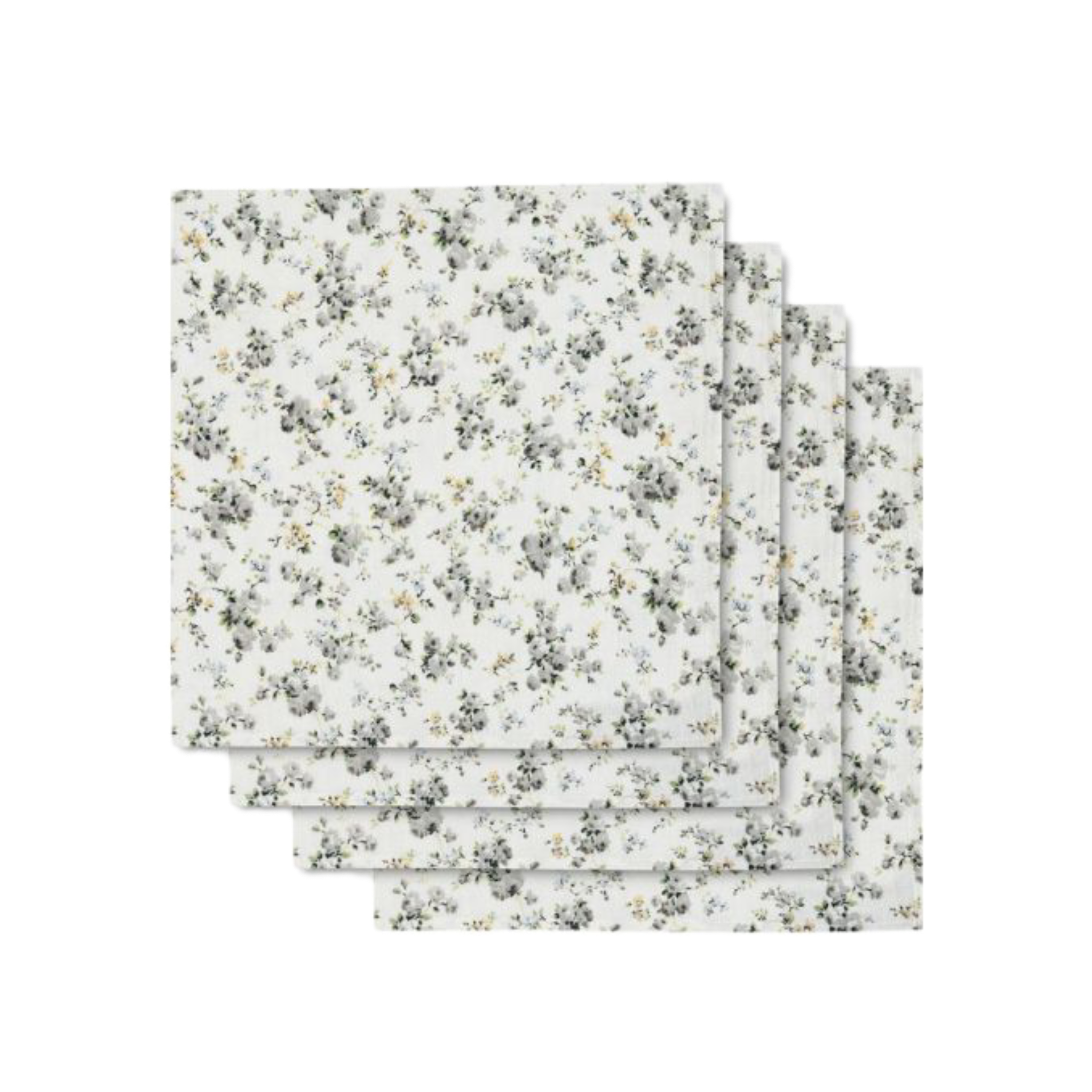 NAPKIN SOFIA BLACK - SET OF 4