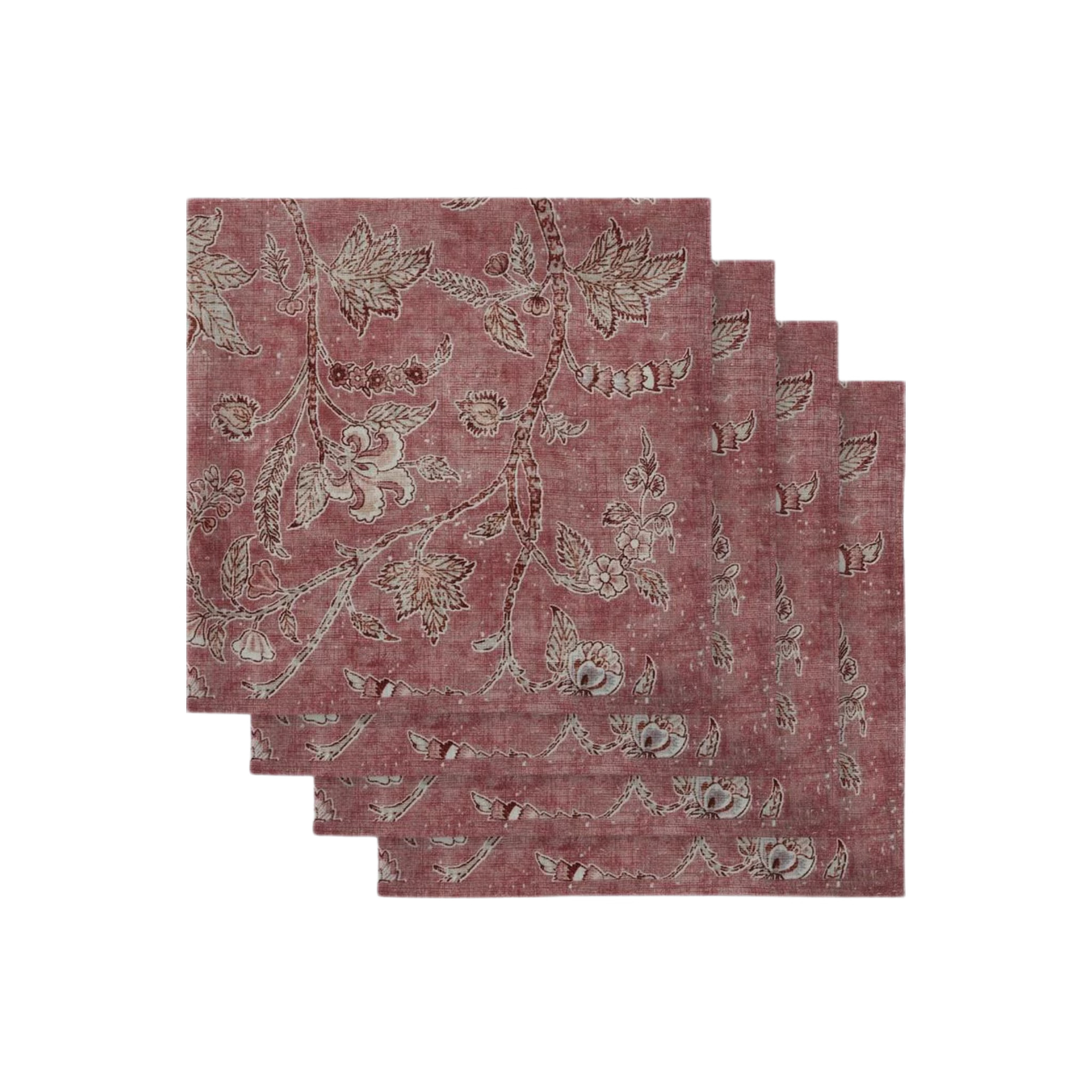 NAPKIN SHINNECOCK RED - SET OF 4