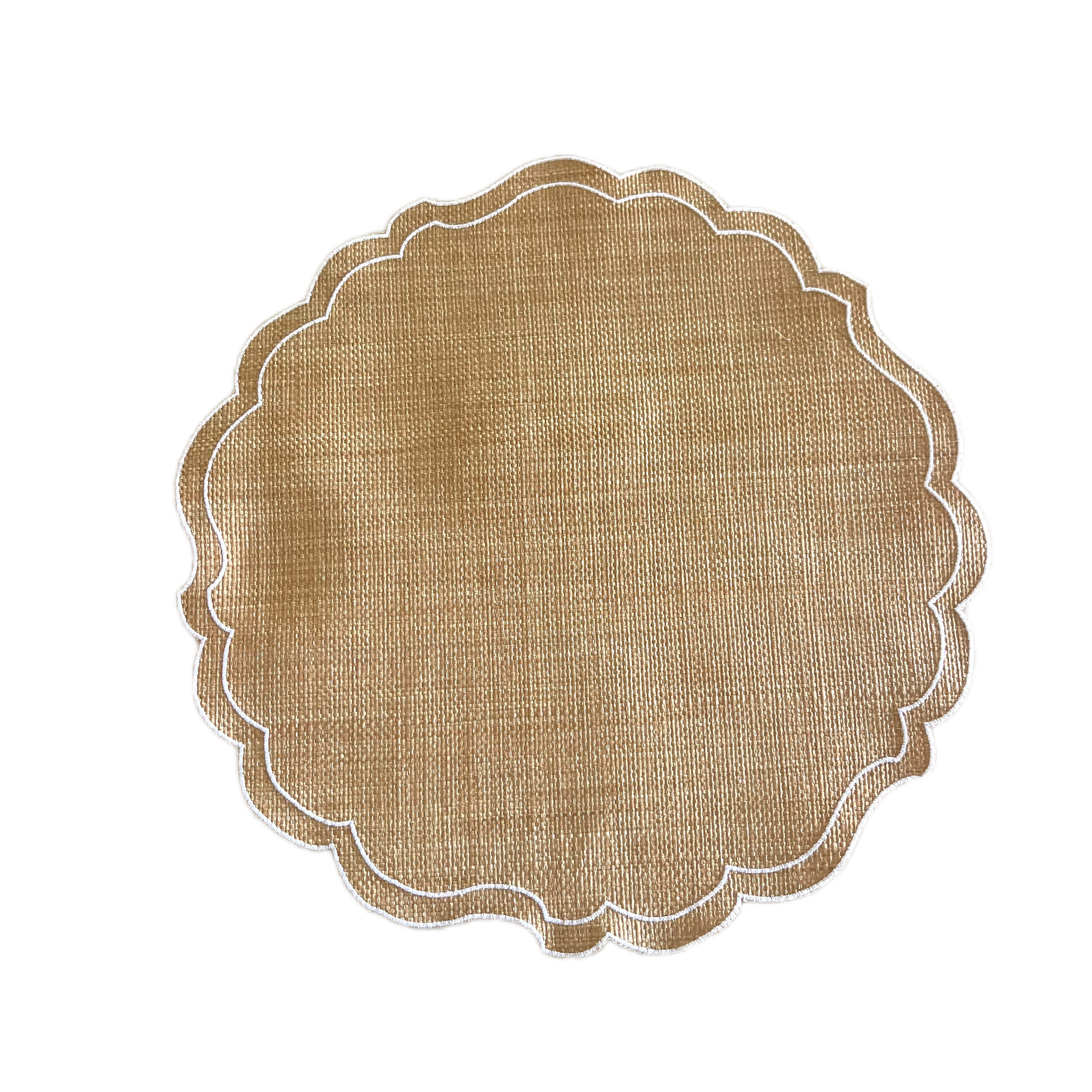 PLACEMAT VICTORIA SMOOTH RAFFIA - SET OF 4