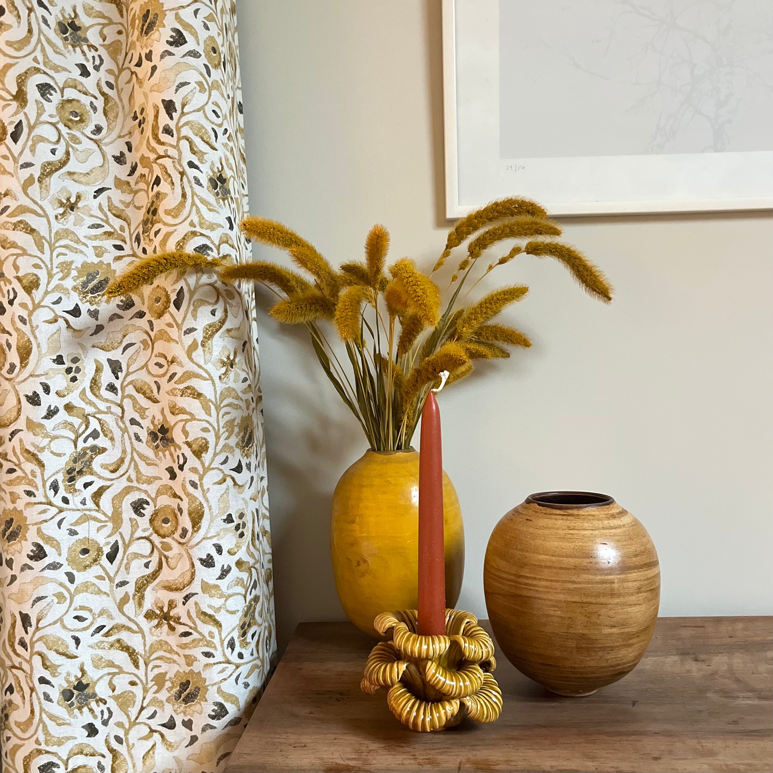 BOUGEOIR MINI FOLIES BERGERES - MIEL