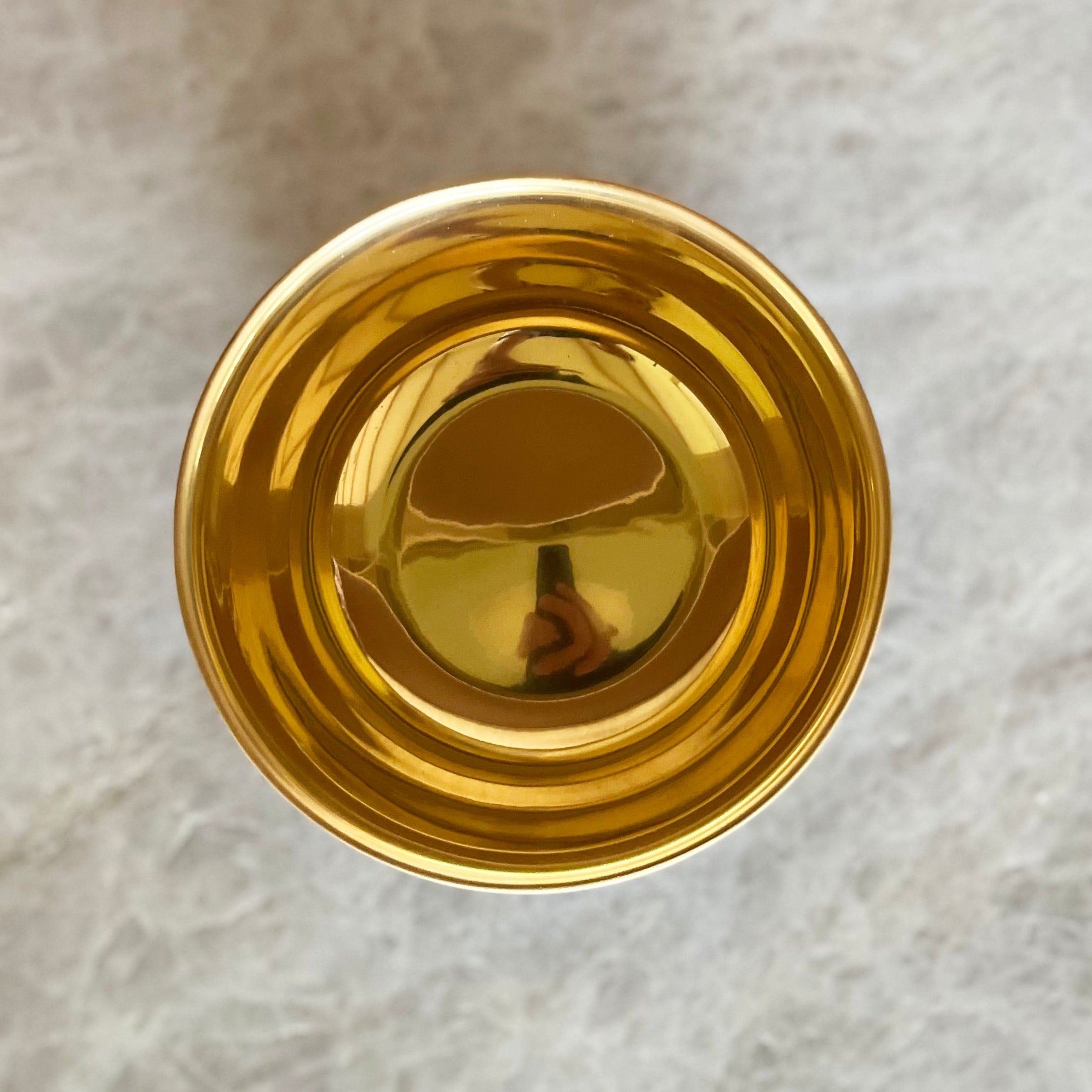 GRAND BOL BELVEDERE COBALT ET OR