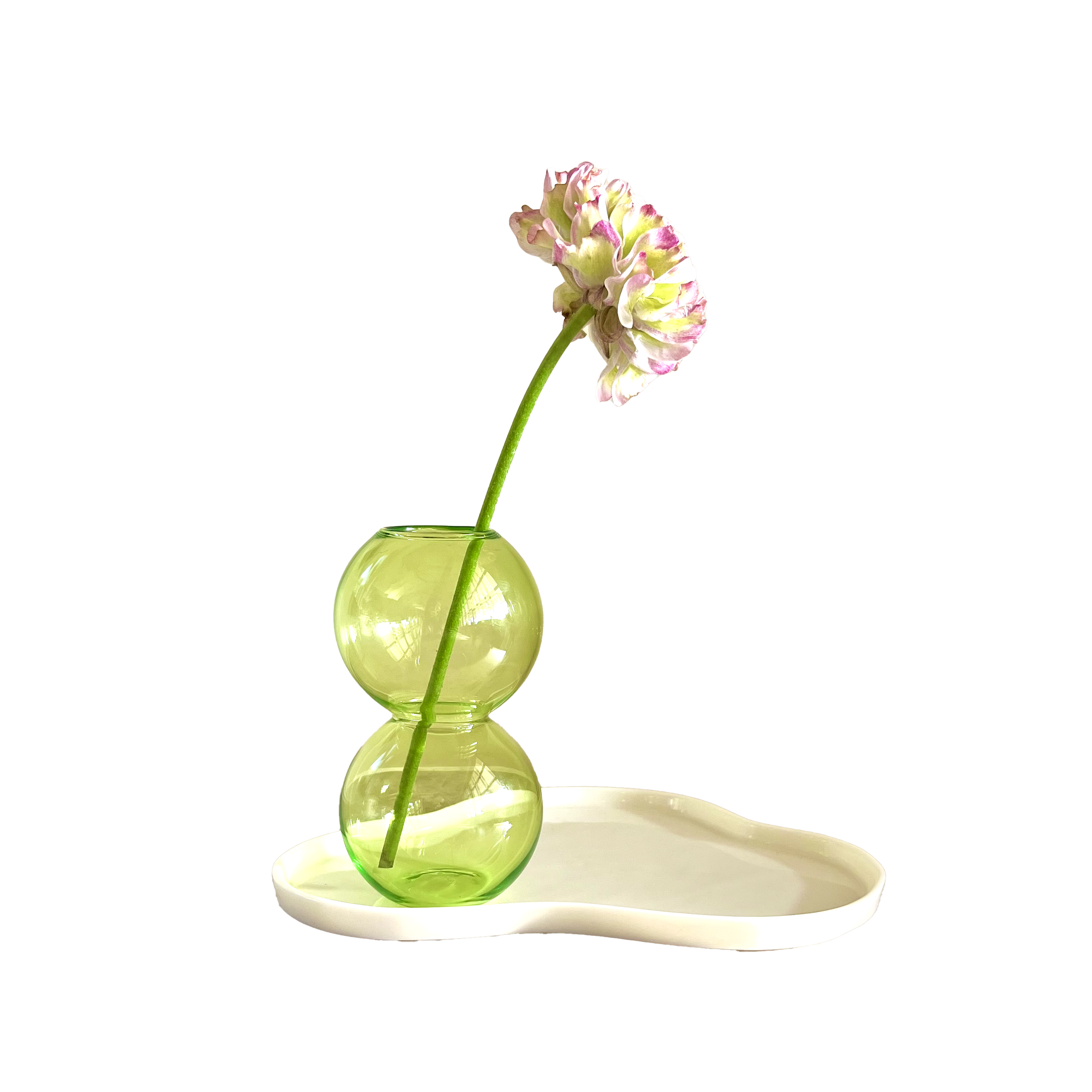 VASE À BULLES - PISTACHE