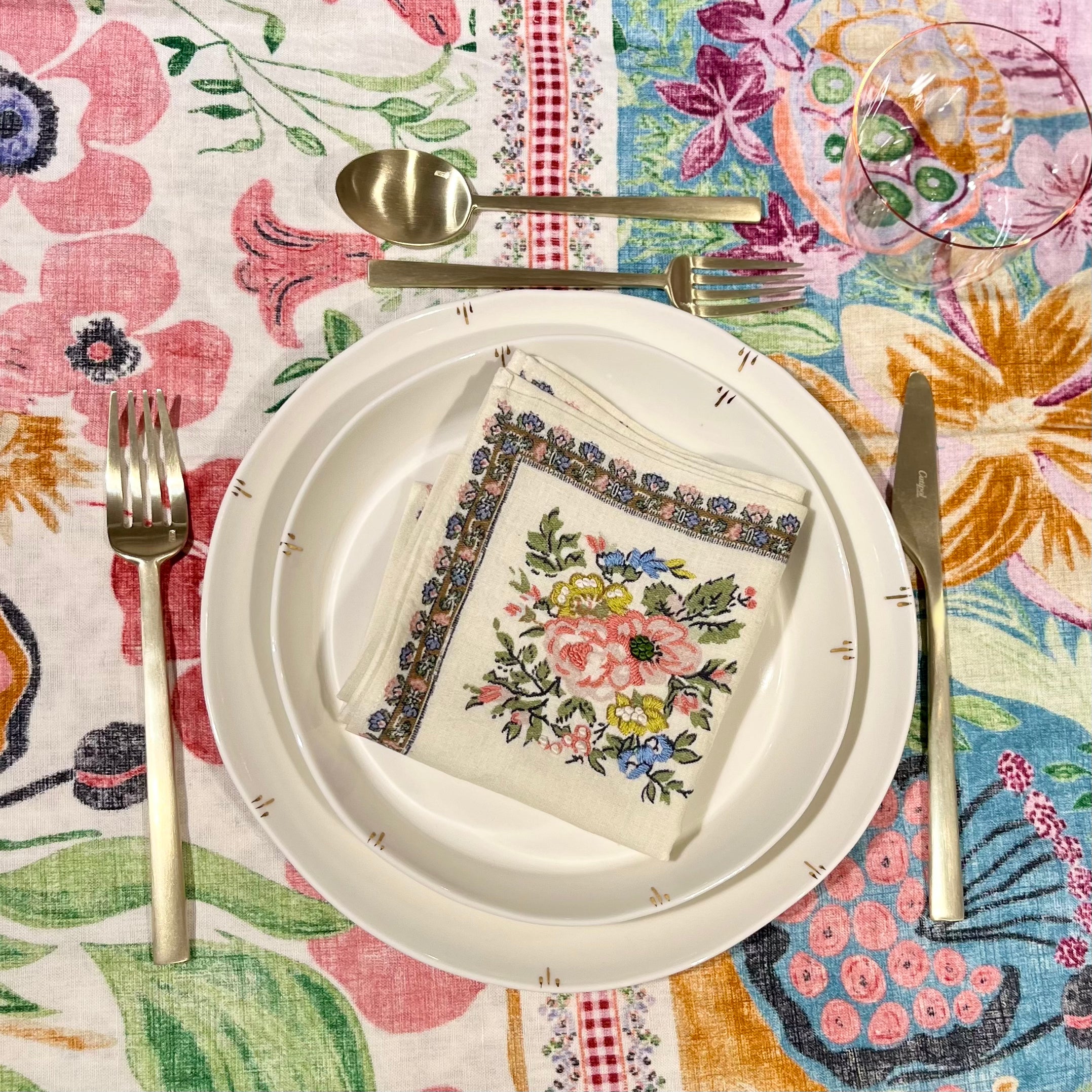 NAPKIN ASTER PINK - SET OF 4