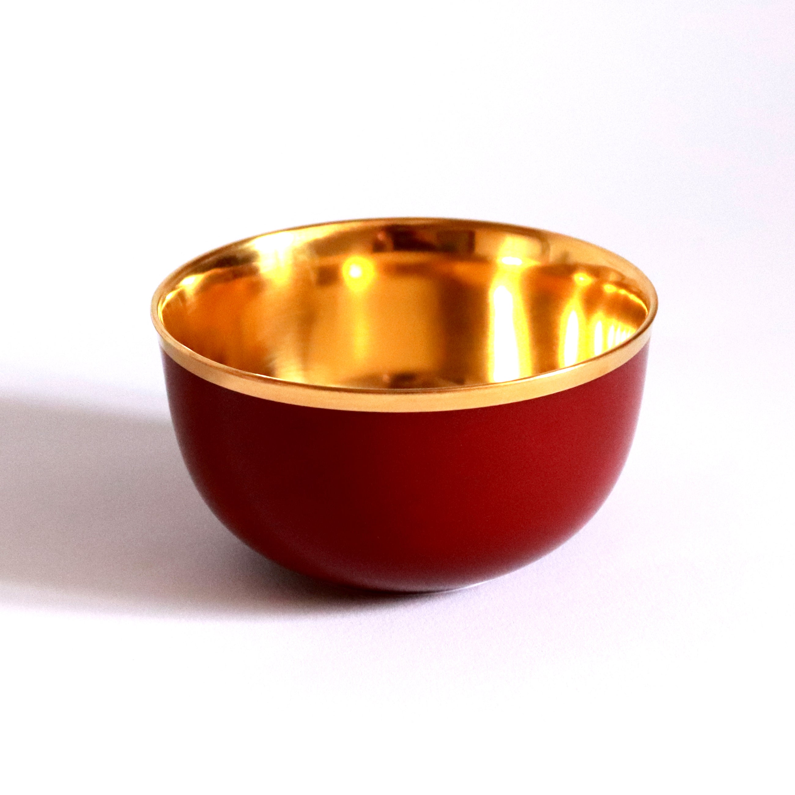 CHAMPAGNE BOWL BELVEDERE PURPLE AND GOLD