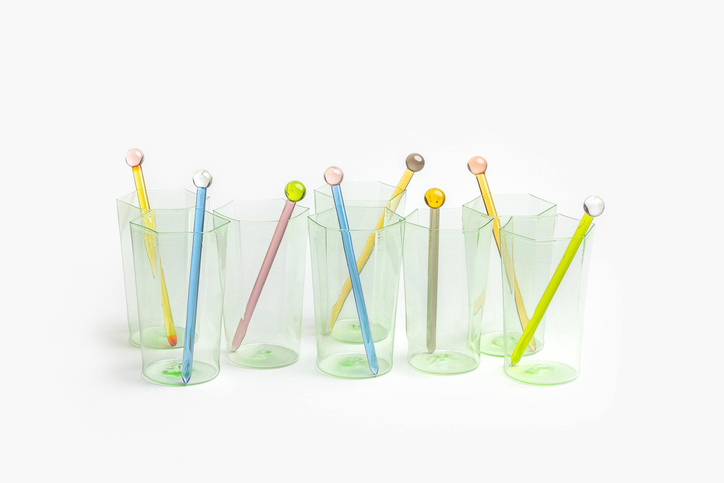 GOBELET VENEXIA M VERT - LOT DE 6