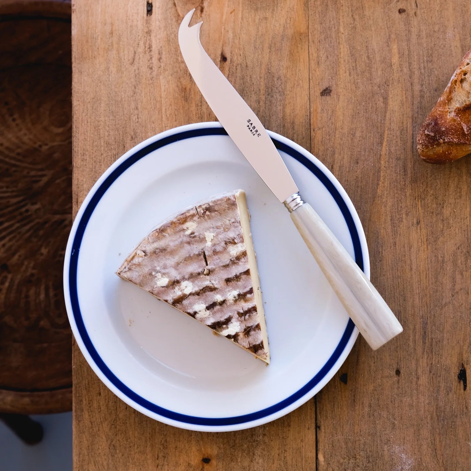 CUTLERY NATURE FAUX HORN - CHEESE KNIFE LARGE