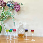 CRYSTAL LIQUEUR GLASS - SET OF 6