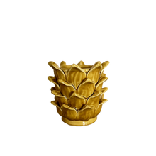 POT POUR PLANTE D'ARTICHAUT XS - JAUNE MIEL