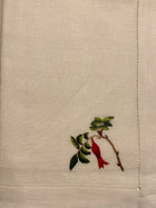 NAPKIN WILD ROSE BERRY- SET OF 4