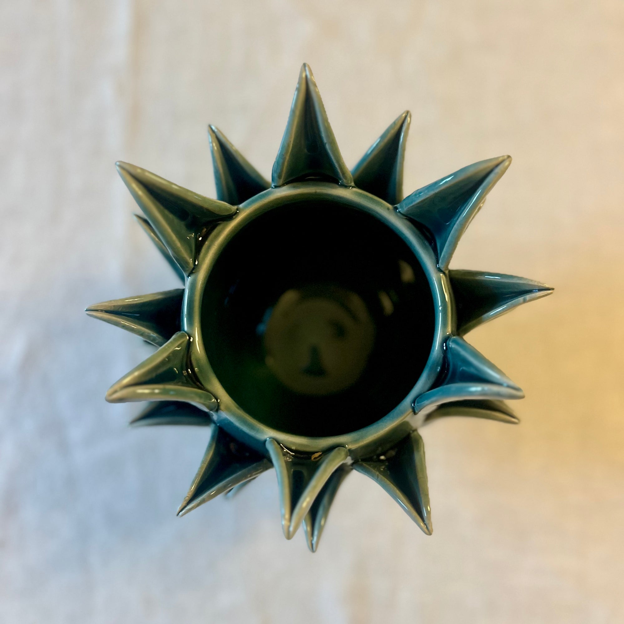 FLAME CUTTER BLUE PEACOCK