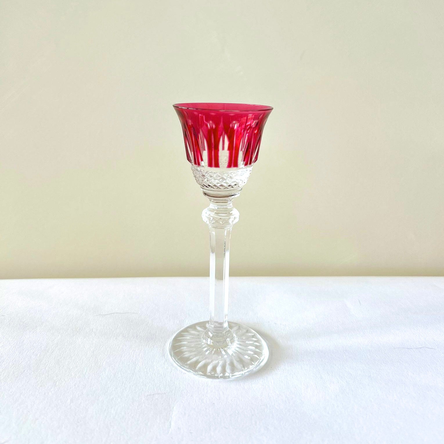 CRYSTAL LIQUEUR GLASS - SET OF 6