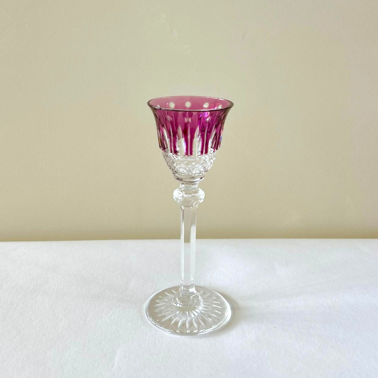 CRYSTAL LIQUEUR GLASS - SET OF 6