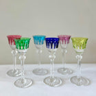 CRYSTAL LIQUEUR GLASS - SET OF 6