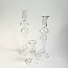 TRIO OF SIMPLE CANDLE HOLDERS