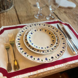 PLACEMAT MAJORQUE RED - SET OF 4