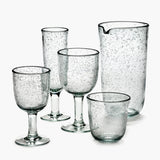 PURE CHAMPAGNE GLASS WITH BUBBLES - SET OF 4