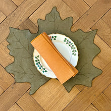 NAPKIN QUADRO AMBER - SET OF 4