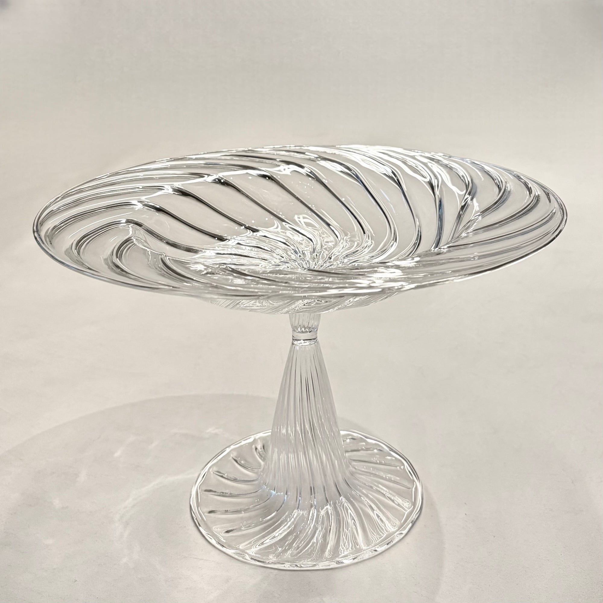 STRIPED CAKE STAND LARGE