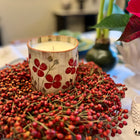 BOUGIE RED FLOWER