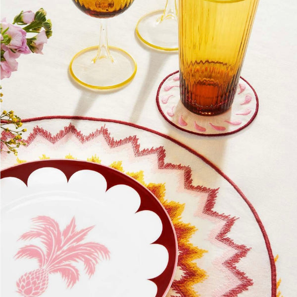 PLACEMAT GOA RED - SET OF 4
