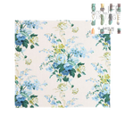 TABLECLOTH CLARITA BLUE - 180x340cm