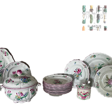 VINTAGE LUNEVILLE FAIENCE  - SET OF 18