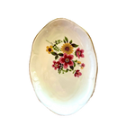ASSIETTE FLEURIE VINTAGE - LOT DE 12