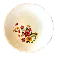 ASSIETTE FLEURIE VINTAGE - LOT DE 12