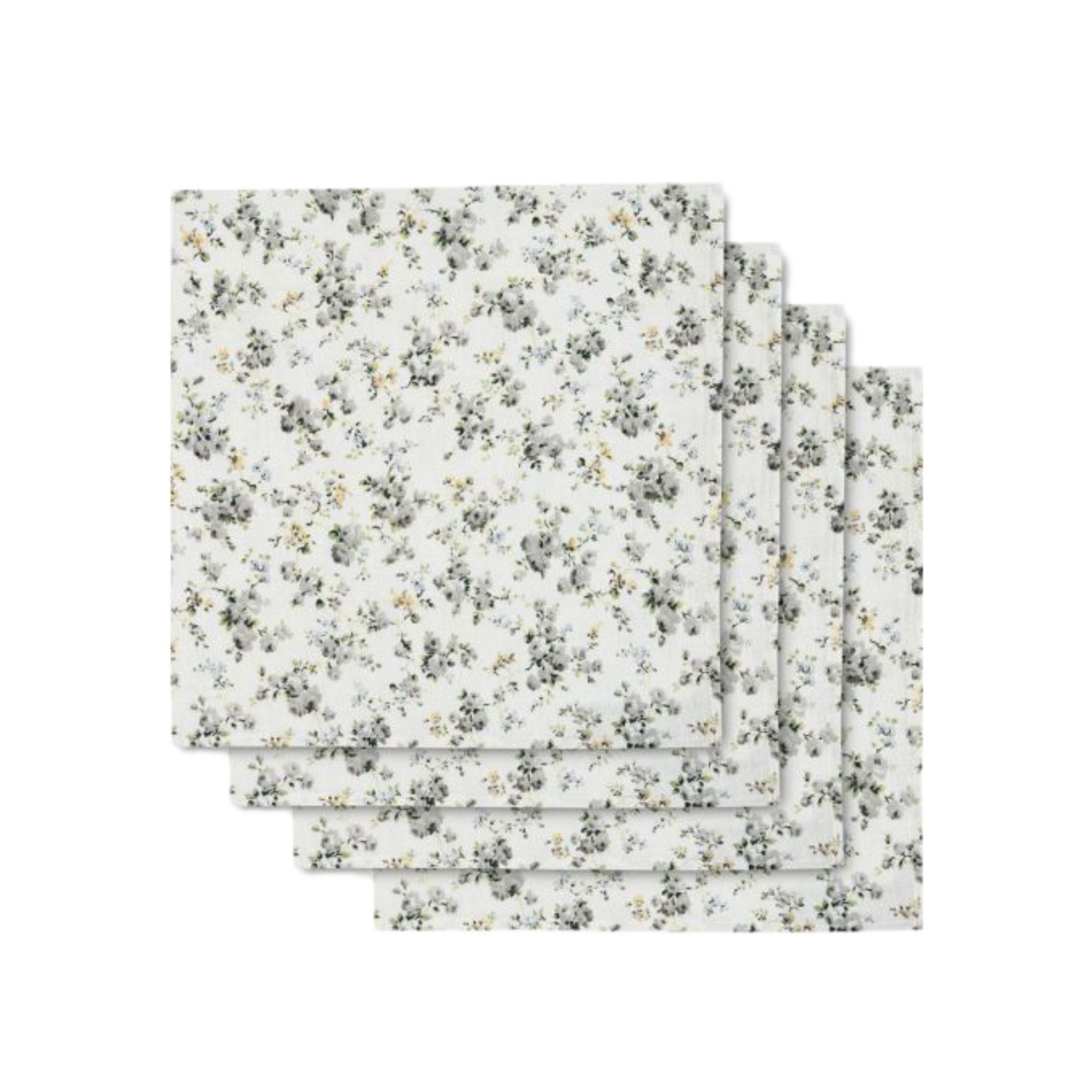 NAPKIN SOFIA BLACK - SET OF 4