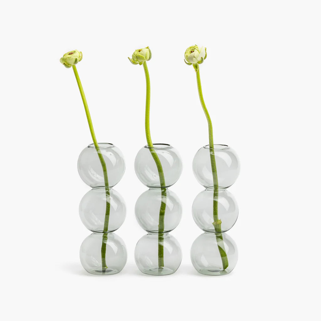 BUBBLE VASE - GREY