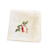 COCKTAIL NAPKIN WILD ROSE BERRY- SET OF 4