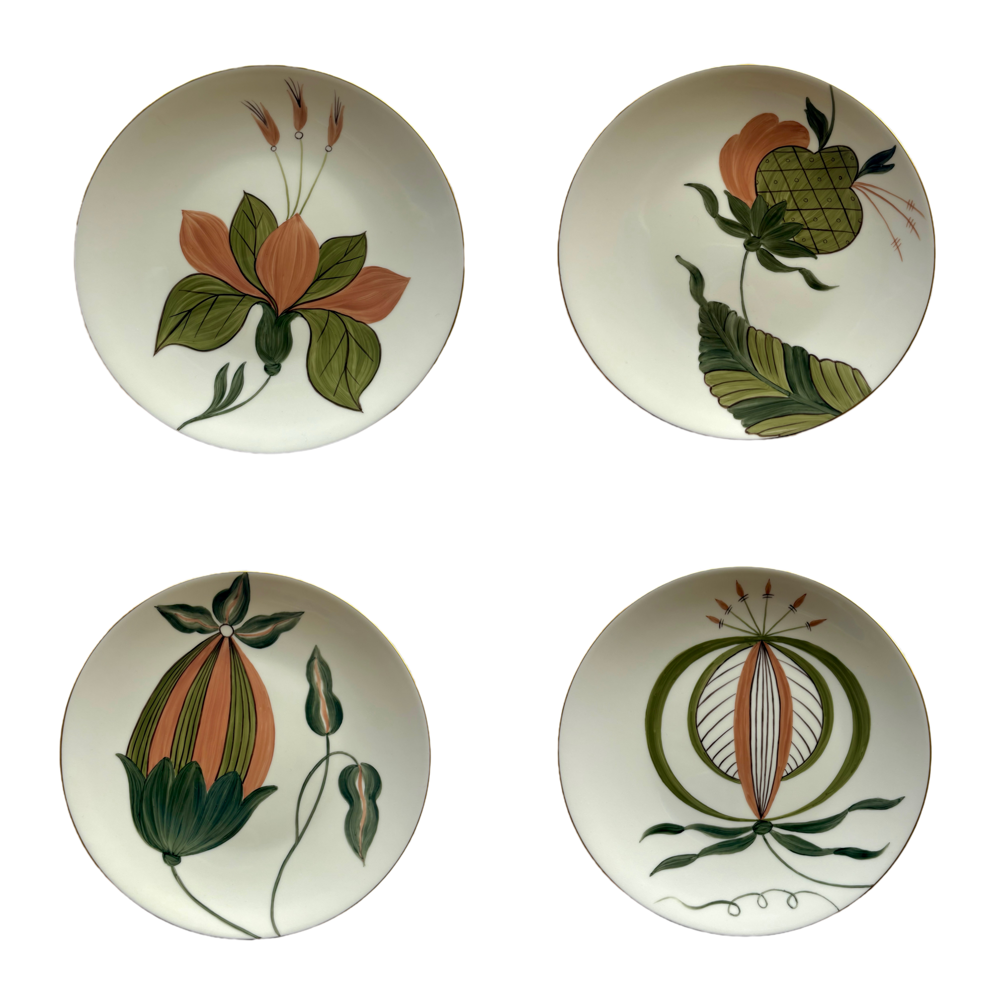DESSERT PLATES JARDIN D'UDAÏPUR - SET OF 12