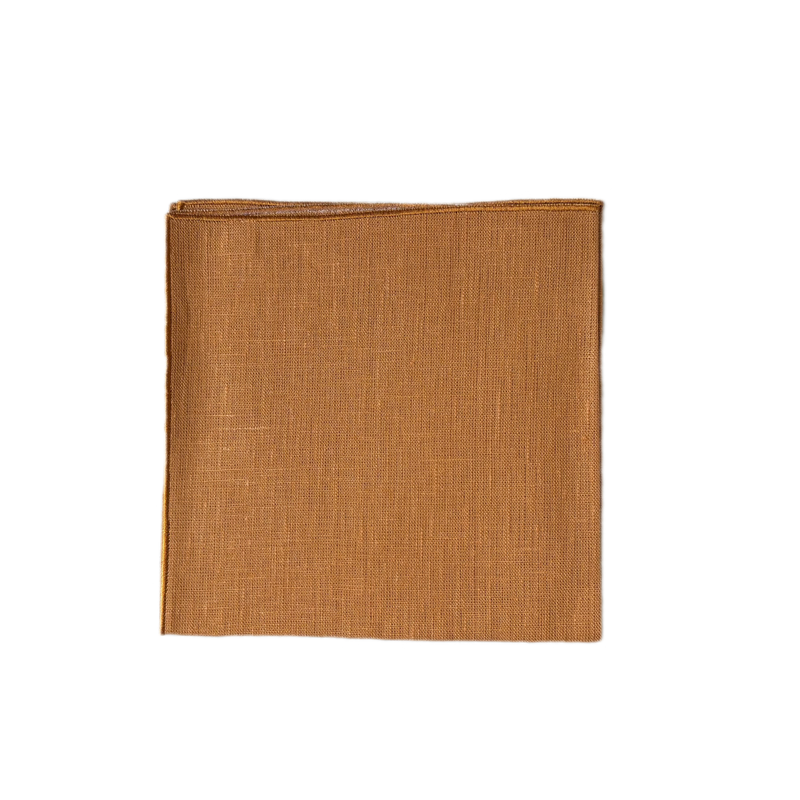 NAPKIN QUADRO AMBER - SET OF 4