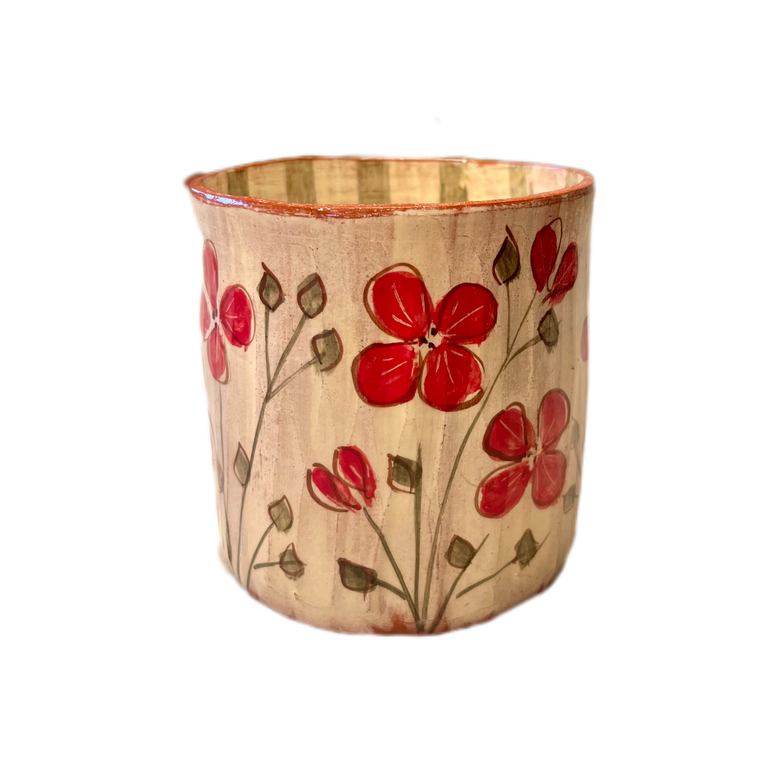 BOUGIE RED FLOWER