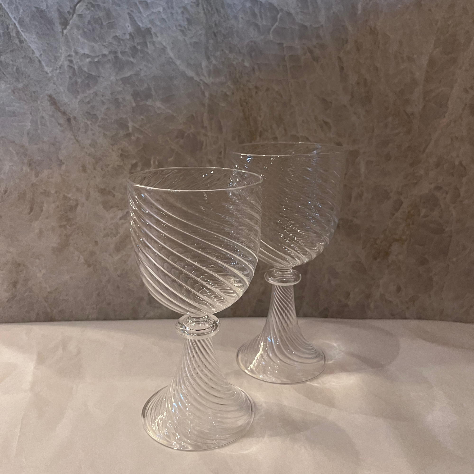 BAROQUE WHITE WINE GLASS  - SET OF 4