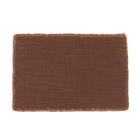 SET DE TABLE CUIR JASPE - LOT DE 4