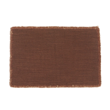 SET DE TABLE CUIR JASPE - LOT DE 4