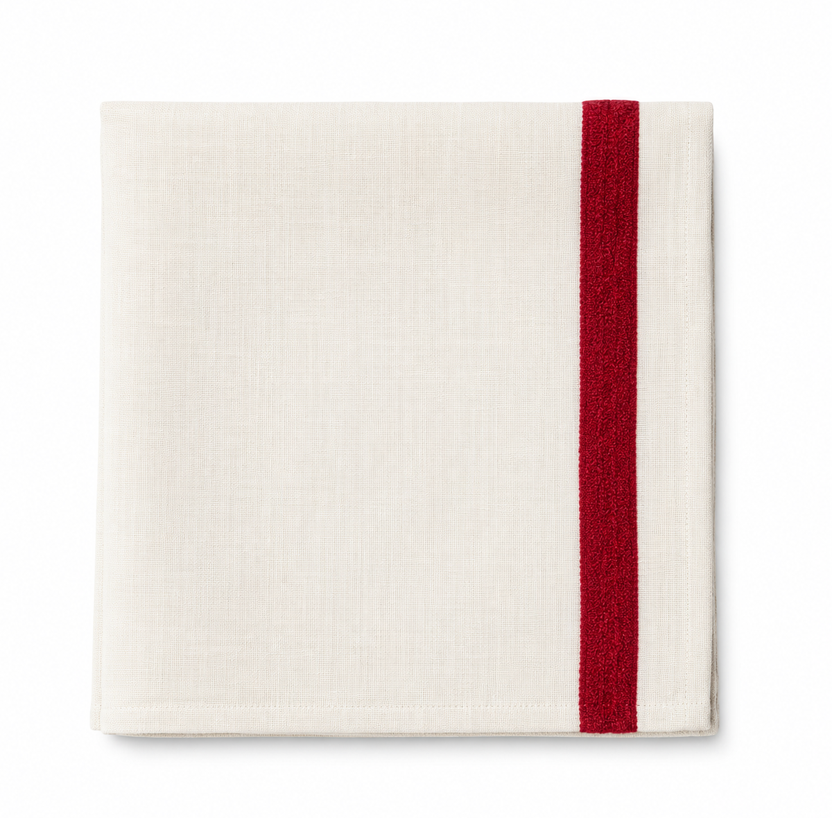 NAPKIN MAJORQUE RED - SET OF 4