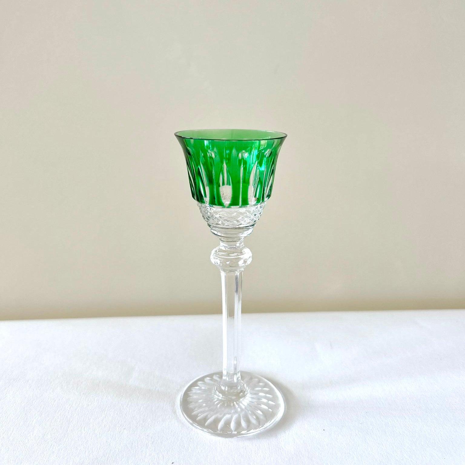 CRYSTAL LIQUEUR GLASS - SET OF 6